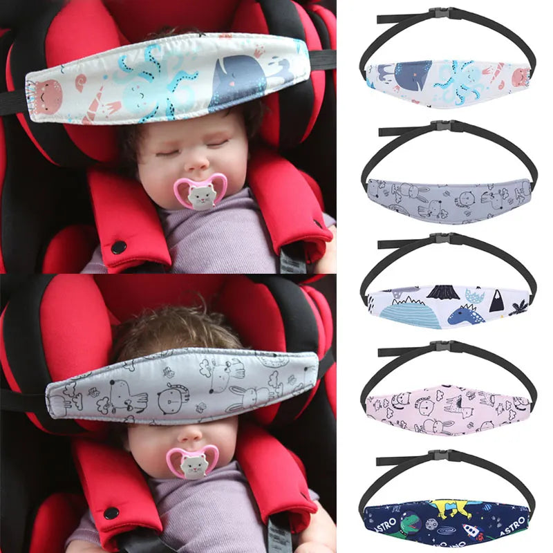 Infant Baby Car Seat Head Support Pillow