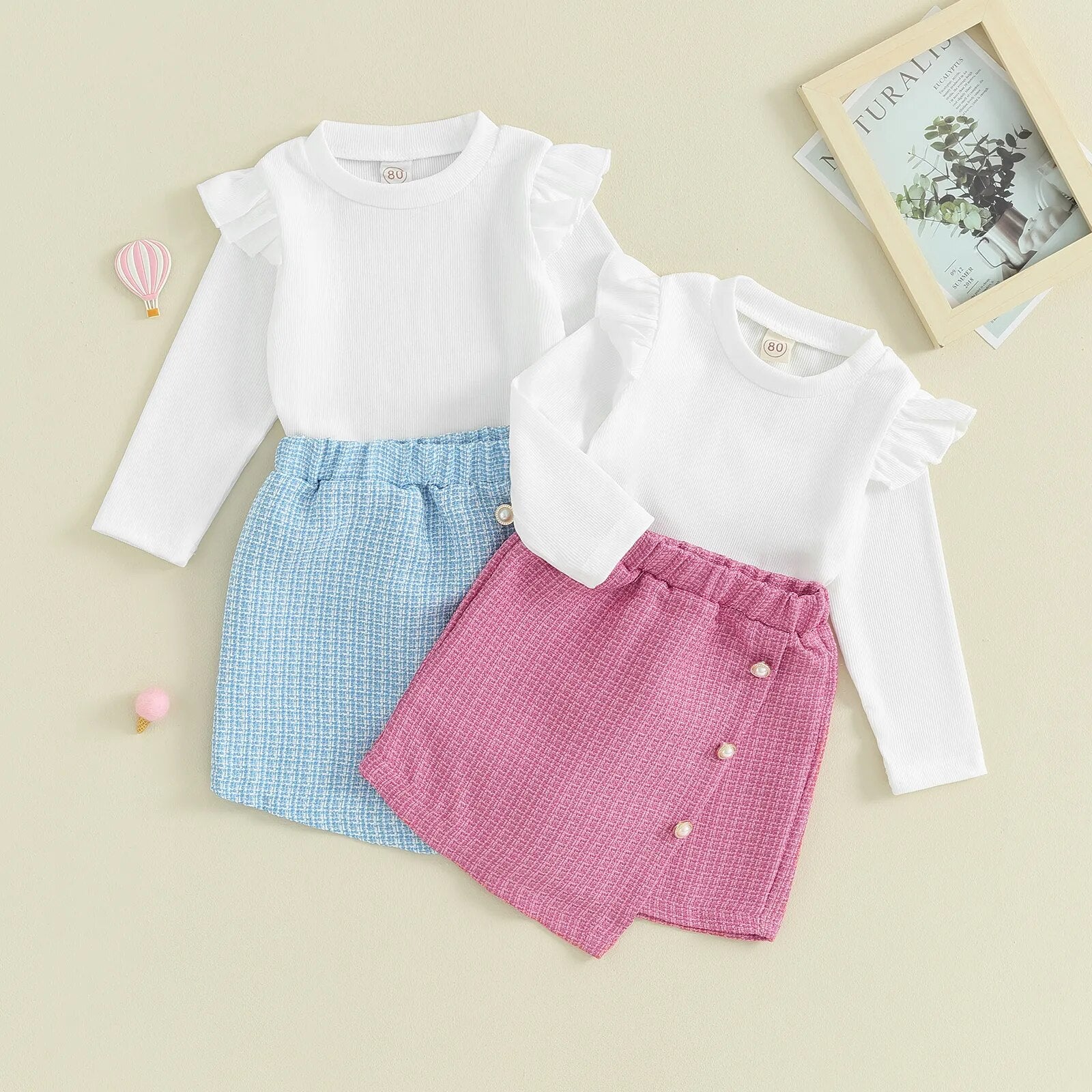 Toddler Kids Baby Girl Fall Clothes Set
