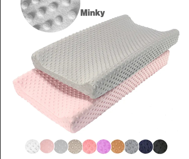 Soft Reusable Changing Pad Cover - Perfect for Baby's Comfort!