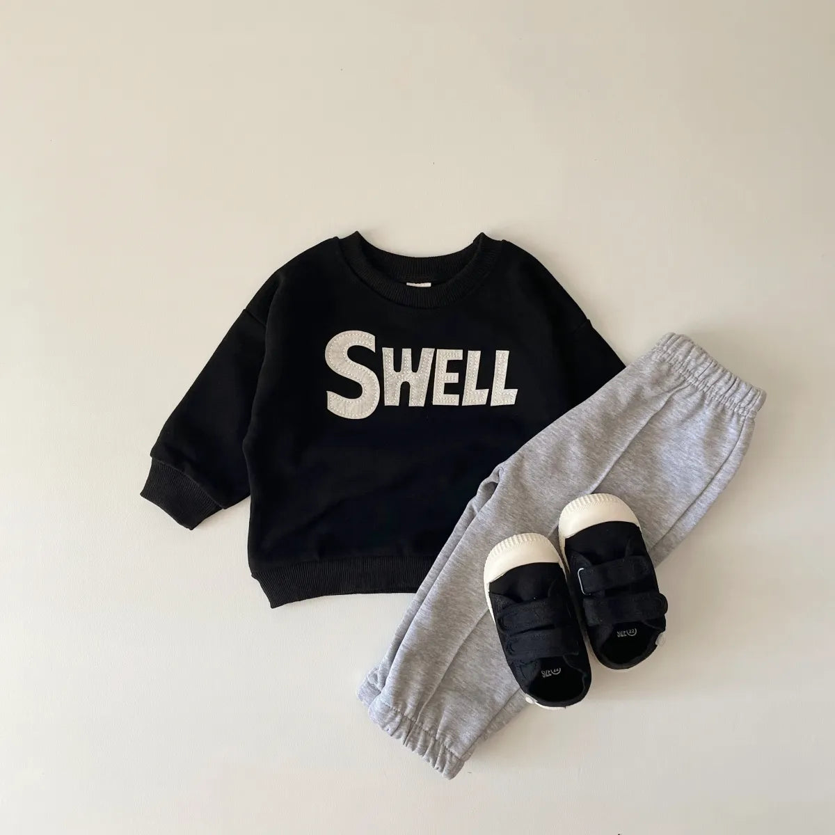 Baby Casual Letter Print Outfit Set 👶🍂
