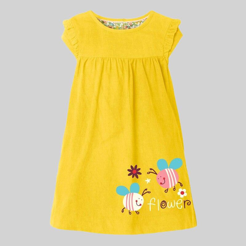 Flower Embroidery Toddler Dresses