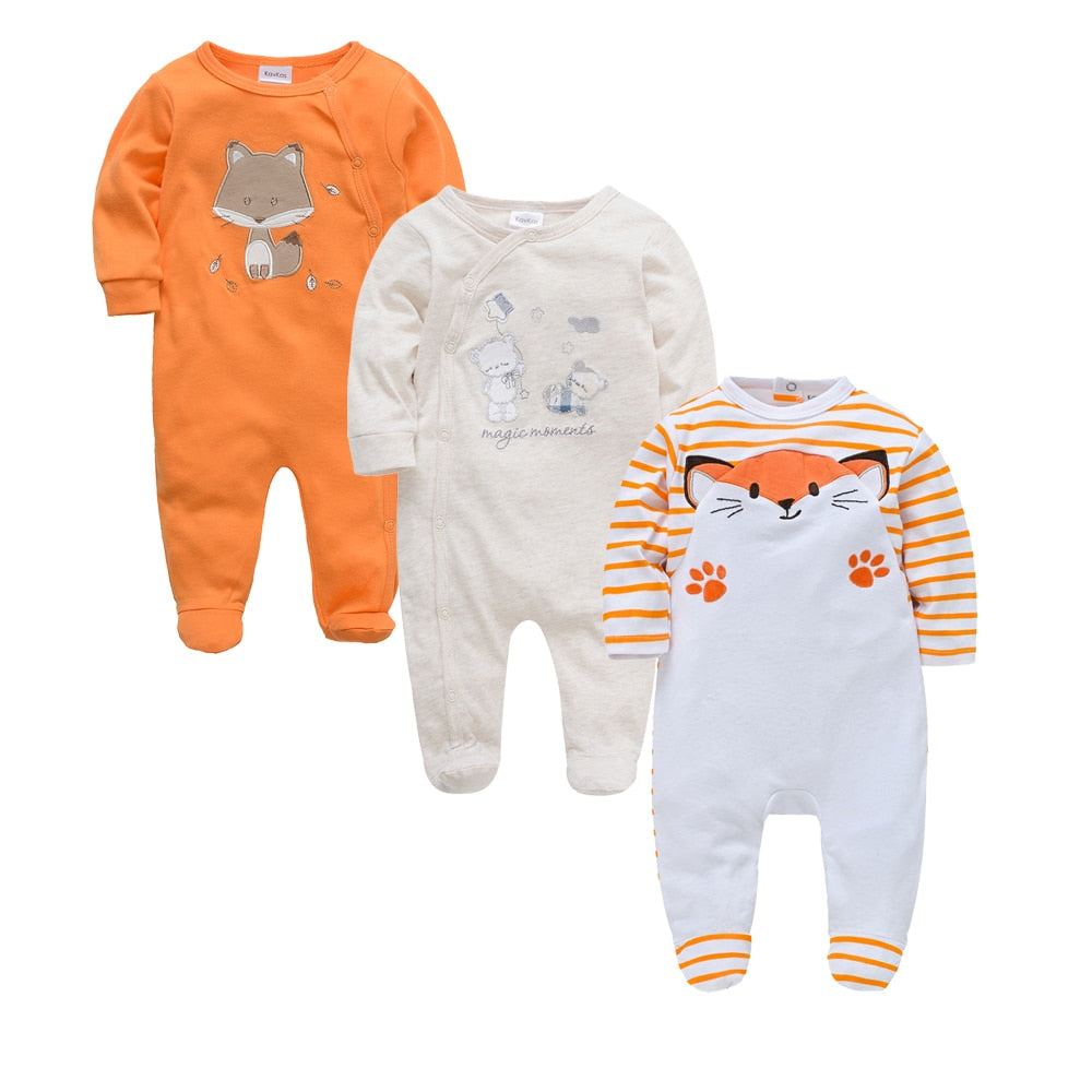 Baby Jumpsuits, Pack of 3
