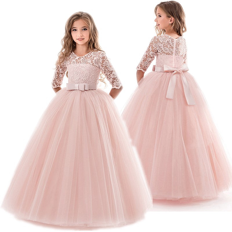 Princess Dress  for girls  Ball Gowns Wedding Party Flower Dresses