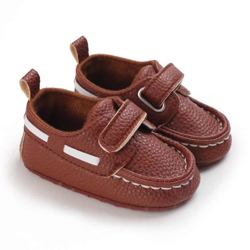 Baby Boy Shoes Casual Cotton Sole Anti-slip PU First Walkers